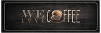 vidaXL K&uuml;chenteppich Waschbar Kaffee 60x180 cm Samt