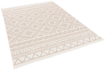 Pergamon. In & Outdoor Teppich Flachgewebe Ottawa Ethno Beige 140x200cm