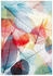 Pergamon. Designer Teppich Faro Tropical Bunte Blätter Bunt 140x200cm