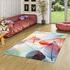 Pergamon. Designer Teppich Faro Tropical Bunte Blätter Bunt 140x200cm