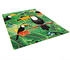 Pergamon. Designer Teppich Faro Tropical Tukan Bunt 120x170cm
