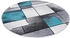 Pergamon. Designer Teppich Brilliant Fantasy rund 120cm blau