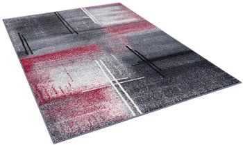 Pergamon. Designer Teppich Brilliant Verlauf Rot 80x150cm