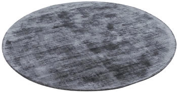 Pergamon. Luxus Designer Teppich Roma 120cm Rund anthrazit