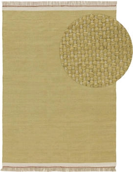 Benuta Wollteppich Karla 160 x 230 cm gr&uuml;n