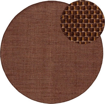 Benuta Wollteppich Rocco Rund Braun ø 150 cm Benuta Wollteppich Rocco Rund Braun ø 150 cm
