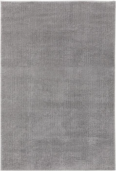 Benuta Hochflorteppich Soda Grau 160 x 230 cm