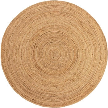 Benuta Juteteppich Jutta Hellbraun ø 120 cm Benuta Juteteppich Jutta Hellbraun ø 120 cm
