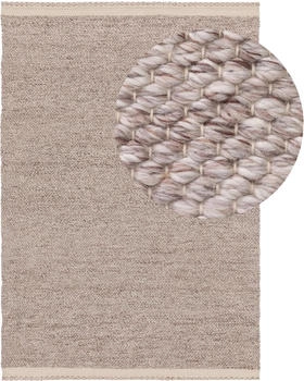 Benuta Kiah Teppich Taupe 120 x 170 cm