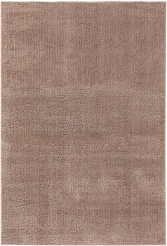 Benuta Hochflorteppich Soda Beige 140 x 200 cm