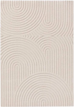 Benuta Teppich Eve Cream/Beige 120 x 170 cm