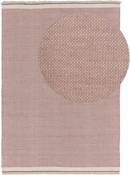 Benuta Wollteppich Karla 160 x 230 cm rosa