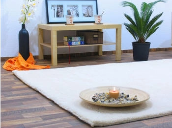 Steffensmeier Berber Teppich Rabat Uni 200x200 cm
