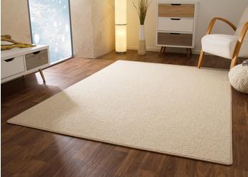 Steffensmeier Kurzflor Teppich Sydney creme 80x300 cm