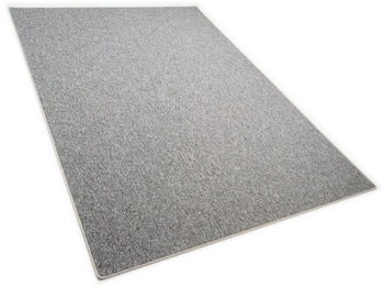 Steffensmeier Kurzflor Teppich Meddon grau 80x300 cm