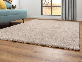 Steffensmeier Hochflor Teppich Valencia beige 120x170 cm