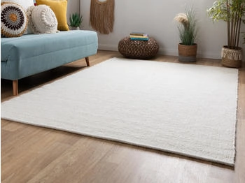 Steffensmeier Handweb Teppich Kos Natur Hell 160x230 cm