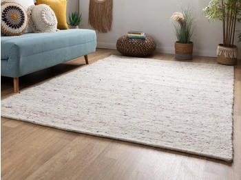 Steffensmeier Handweb Teppich Kos Natur Dunkel 240x340 cm