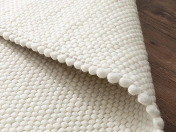 Steffensmeier Handweb Teppich Gabun creme 250x290 cm