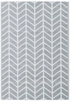 vidaXL Outdoor-Teppich ARAKIL Grau 160x230 cm PP