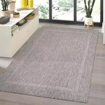 Novel Relax Flachwebeteppich Grau (003396052654)