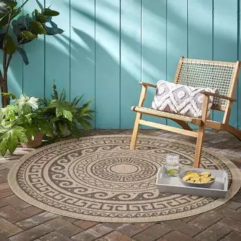 Novel Outdoorteppich Comilla Schwarz (003396049183)