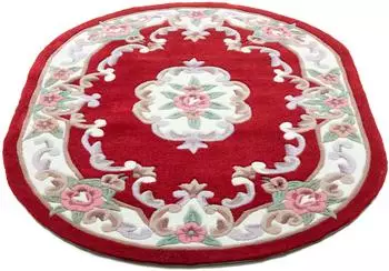Theko Vintageteppich Ming rot