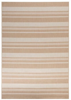 Steffensmeier In- und Outdoorteppich Bergen - Streifen Streifen beige 240x330 cm