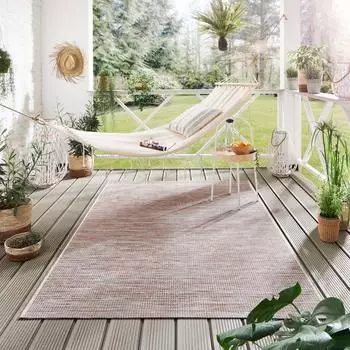Steffensmeier In- und Outdoorteppich Dalsland rot 200x290 cm