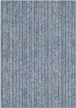 Steffensmeier In- und Outdoorteppich Jordis blau 80x150 cm
