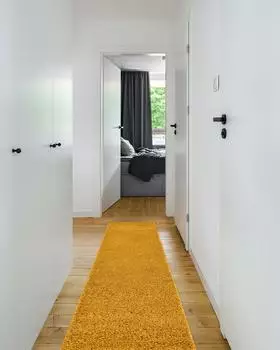 RugsX SOFFI Shaggy 60 x 250 gold