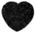Paco Home Fellteppich Playa 960 (80x75cm) schwarz