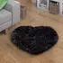 Paco Home Fellteppich Playa 960 (80x75cm) schwarz