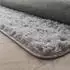 Paco Home Hochflor-Teppich Silky 591 (Ø:160cm) silber (silberfarben)