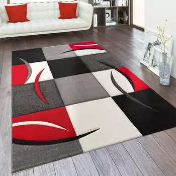 Paco Home Teppich Diamond 665 (120x170cm) rot