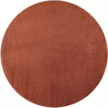 Paco Home Teppich Porto 890 (&Oslash;:120cm) rosa (kupfer)