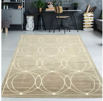 TeppichHome24 In- & Outdoor Teppich (200x290cm) beige