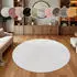 Paco Home Fellteppich Kunstfell Soft 380 (Ø:80cm) weiß