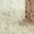 Paco Home Hochflor-Teppich Silky 591 (Ø:120cm) gelb (vanille)