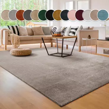 Paco Home Teppich Cadiz 630 (140x200cm) grau