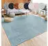 Paco Home Teppich Porto 890 (160x160cm) blau (türkis)