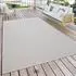 Paco Home Teppich Timber 125 (120x160cm) beige (elfenbeinfarben)