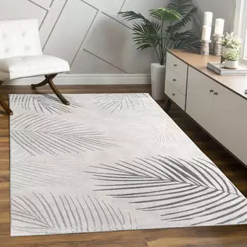 Paco Home Teppich Tuana 218 (120x160cm) grau
