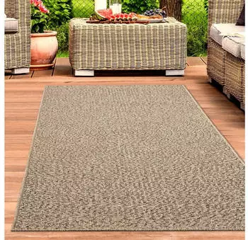 Carpetia In- und Outdoor Teppich für Küche, Esszimmer oder Terrasse 80x250 cm