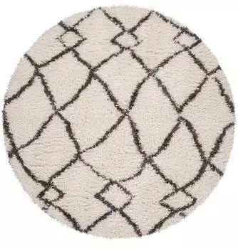Paco Home Hochflor-Teppich Orebro 170 (120x170cm) beige