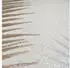 Carpetia Moderner Creme Teppich mit Palmblattmuster und Glanzoptik 200x290 cm