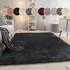 Paco Home Hochflor-Teppich Silky 591 (160x220cm) grau (anthrazit)