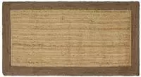 vidaXL Bereichsteppiche Grau 80 x 150 cm Jute