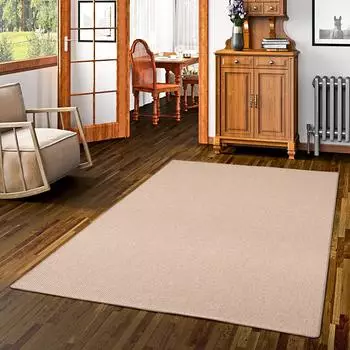 Snapstyle Bentzon Flachgewebe-Teppich, karamell, 160x200cm