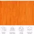 Theko Happy Cotton Fleckerl Teppich Baumwolle, handgewebt, terra, 120x180cm (120996)